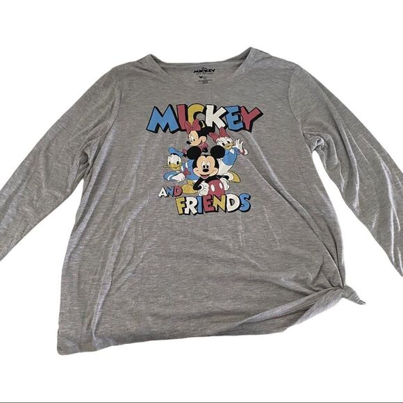 NWOT XL Long Sleeve Mickey and Friends Shirt - Picture 1 of 3